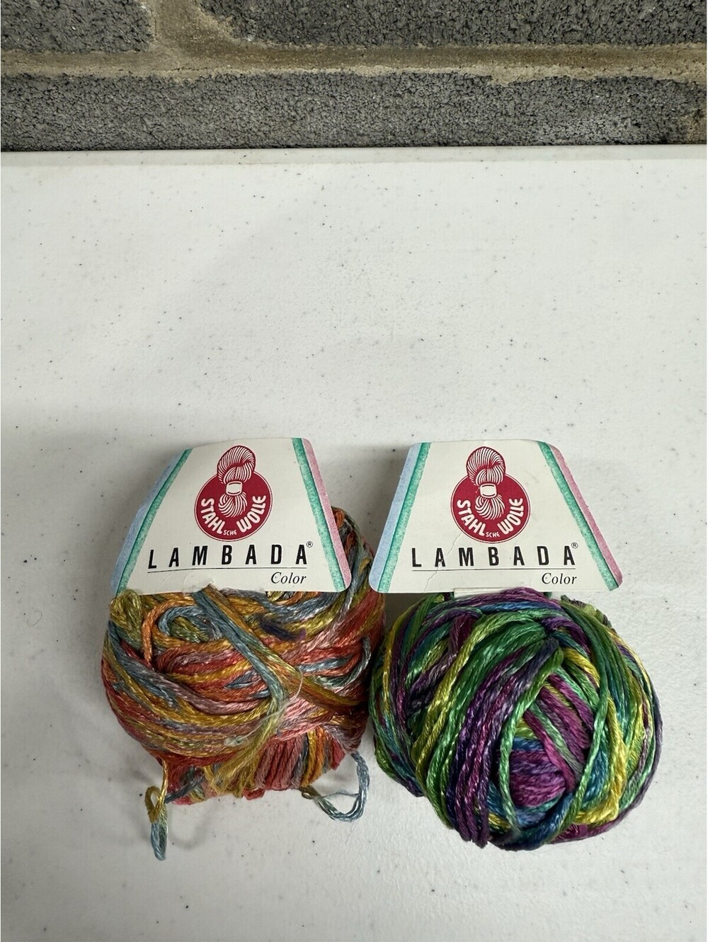 Stahl Schewolle ‘Lambada’ Shade 9659&9663 2 Skein Lot